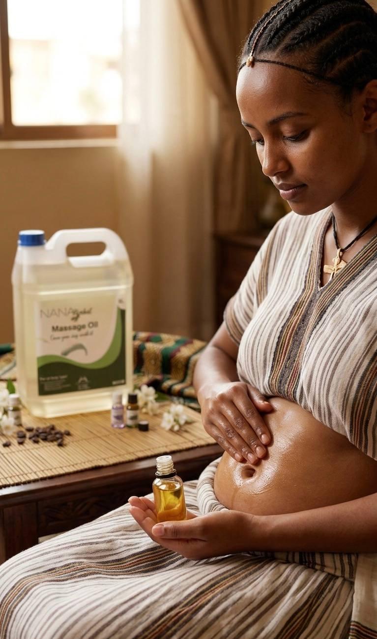 How Our Herbal Massage Oil in EthiopiaHelps You Relax Without Irritation