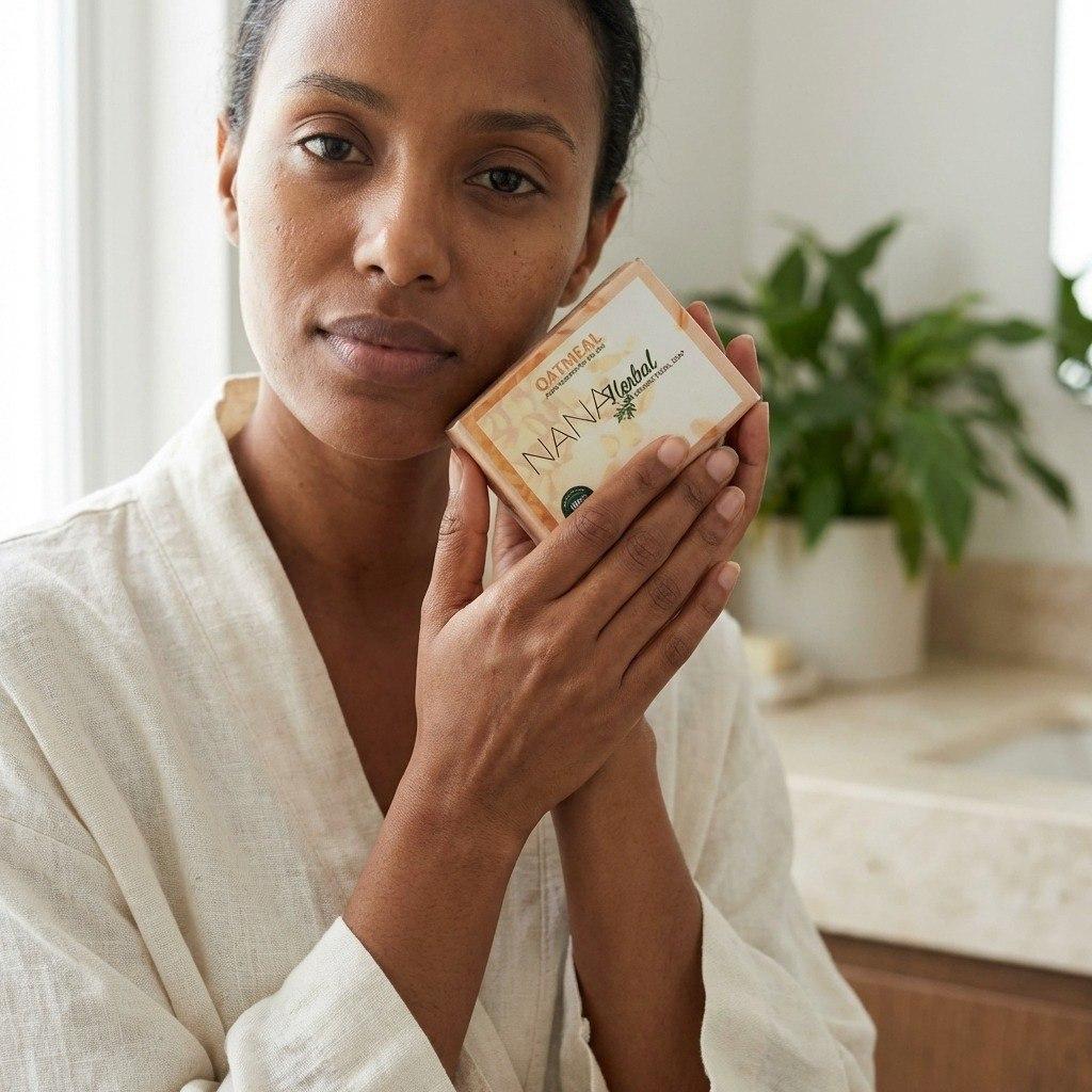 NanaOatmeal Soap – For Oily & Acne-Prone Skin