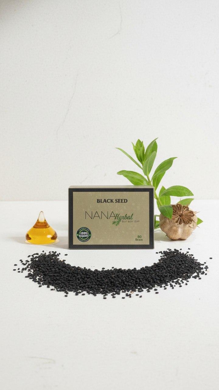 NanaHerbal Black Seed Soap – Deep Moisture & Skin Repair