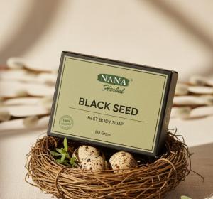 NanaHerbal Black Seed Soap – Deep Moisture & Skin Repair